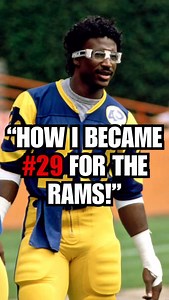 Eric Dickerson tells the story of how he became #29 for the Rams! 🔥 Via: Byron Scott Podcast #ericdickerson #nfl #rams #nflfootball | Justin Paden