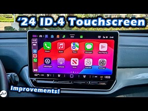 2024 Volkswagen ID.4 – 12.9" Infotainment Review | Apple CarPlay, Android Auto, Voice Commands