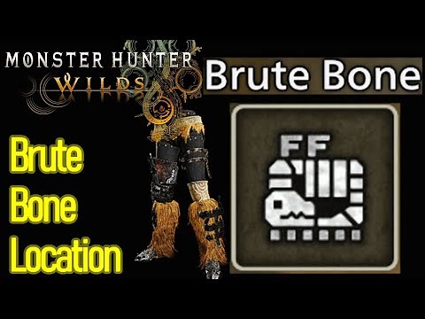 Monster Hunter Wilds brute bone location guide
