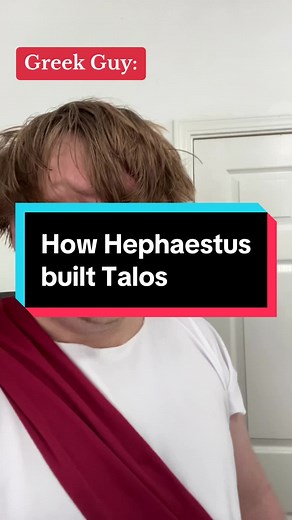 How Hephaestus built Talos #mythology #hephaestus #talos #greek #ichor #aphrodite #robot #comedy #foryoupage #fyp #xyzbca