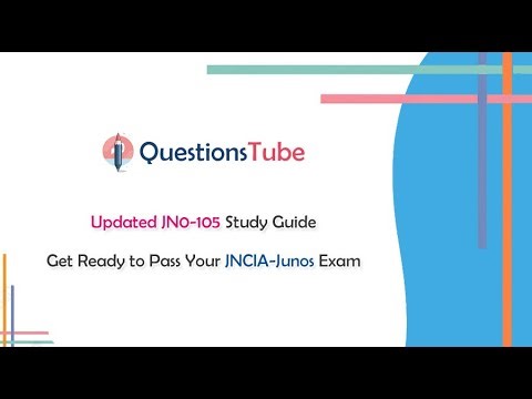 2024 JN0-105 Study Guide with Real JN0-105 Exam Questions for Your Juniper JNCIA-Junos Exam Learning