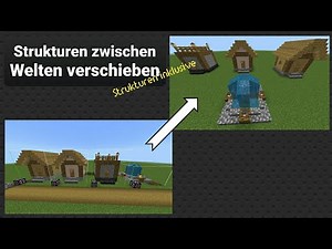 Strukturen exportieren und importieren | MCBE Tech Tutorial