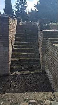 The Roman ruins of Italica in Seville, Spain
