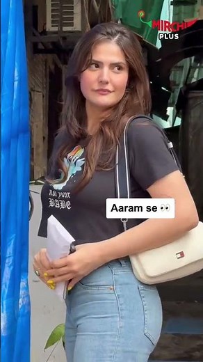 Zareen Ji, Itna Bhi Kya Jaldi Hai? 👀 #zareenkhan #viralvideo #bollywood