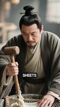 THE INVENTOR WHO BROUGHT PAPER TO THE WORLD #ai #shorts #historical #vfacts #terrifyingtales