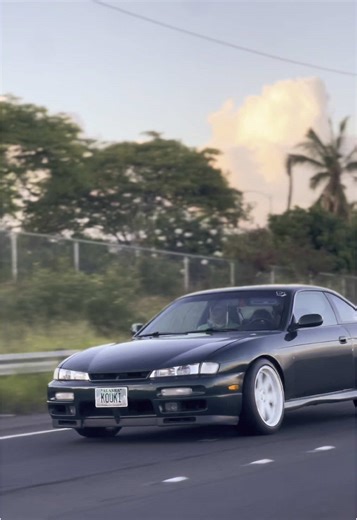 Nissan Silvia S14 📸 - - - - - - - #oahu #carscene #nissan #carspotting #tiktok