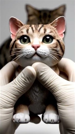 Santa approved this cuteness#squishy #cat #diy #handmade