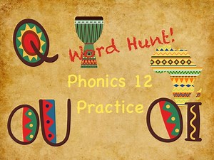 Word Hunt Phonics 12 practice
