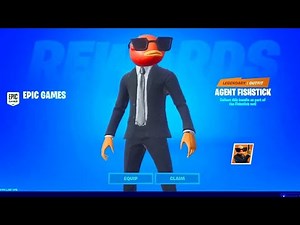 How To Get The *NEW* AGENT FISHSTICK Skin in Fortnite! (Contract Giller)
