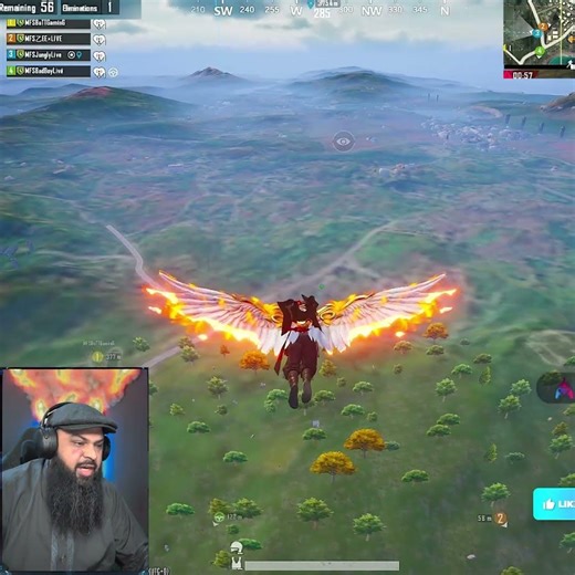 Taking Flight 🪽 And Map info ℹ️ PUBG Mobile