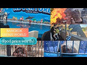 Safari world Bangkok with lunch buffet | Detailed Thailand tour guide | Must visit place Bangkok 🇹🇭