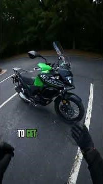Today I’m riding the 2025 Kawasaki Versys X 300 — a small ADV that promises big comfort.