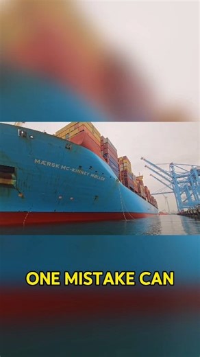 78K views · 1.6K reactions | Docking the Maersk Mc-Kinney Møller —...