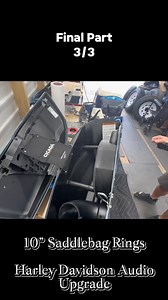 5.4K views · 96 reactions | 2024 Harley Davidson Saddle Bag Audio 10”...