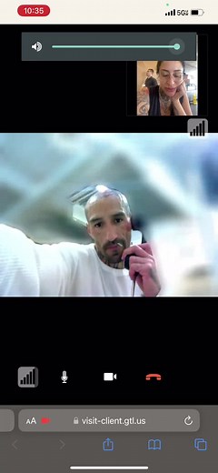 💋 #cdcr #gtl #videovisits #prisongirlfried #cdcrvisits #SeeHerGreatness #papabear🥺 #otherhalf #foreverandalways