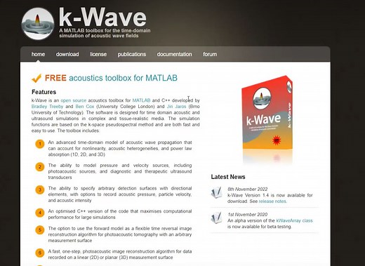 【零基础速成】kwave/k-Wave声学仿真入门1 仿真流程简介