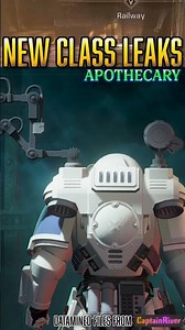 ℕ𝔼𝕎 ℂ𝕃𝔸𝕊𝕊 𝕃𝔼𝔸𝕂𝕊 APOTHECARY CLASS SPACE MARINE 2 FIRST LOOK DATAMINED FILES FOR LOYALIST MODEL #40K