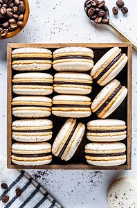 Vegan Coffee Macarons (plus video)