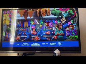 Toy Story 4 2019 UK DVD Menu Walkthrough