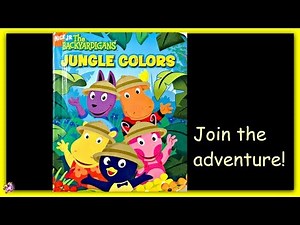 THE BACKYARDIGANS "JUNGLE COLORS" - Read Aloud - Storybook for kids, children