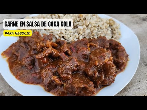 DELICIOSA CARNE EN SALSA DE COCA COLA - RECETA PARA NEGOCIO