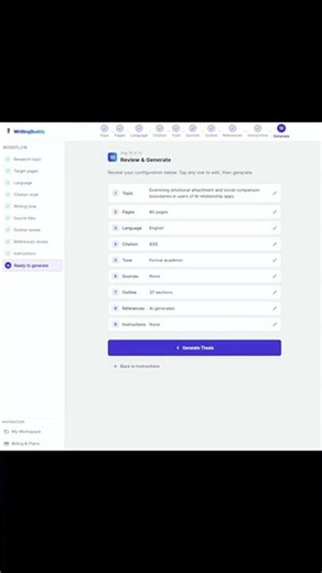 WritingBuddy: The AI Tool for Thesis Citations