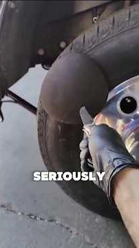 Never Pop This Car Tire Bubble! It Could Seriously Hurt You 😳💥 #shorts