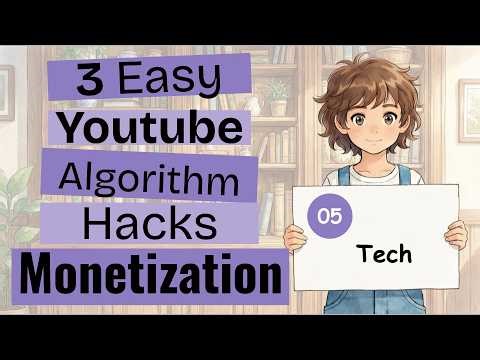 3 Easy YouTube Algorithm Hacks to Get Monetization! - (Anime style)