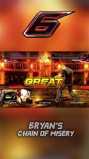 BRYAN CHAIN OF MISERY " Tekken EVOLUTION "