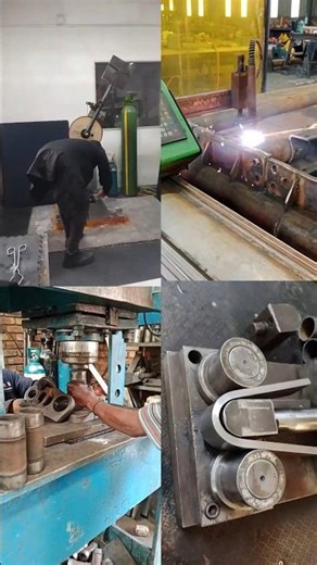 HOW TO PRESS THROUGH EXCAVATOR'S LINK IN REPLACING WORN BUSH AND PINS