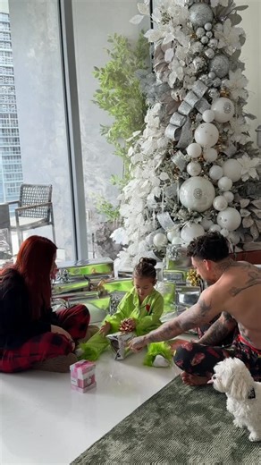 Nicole Gonzalez Garcia on Instagram: "Abriendo regalitos 🎁 de navidad🥰 Les deseamos una navidad llena de amor, felicidad y muchaaa salud🎄🙏🏻❤️ ps: notan algo diferente en mi?👀"