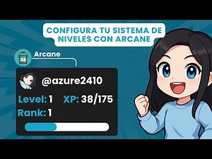 Como Configurar Niveles en Discord con Arcane (Guía completa 2025)