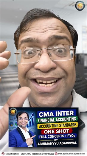 CMA Inter Financial Accounting (Paper 6) | Accounting Standards One Shot Revision & Module Solved