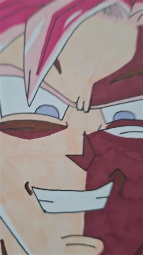 goku black rose drawing dragon ball z anime