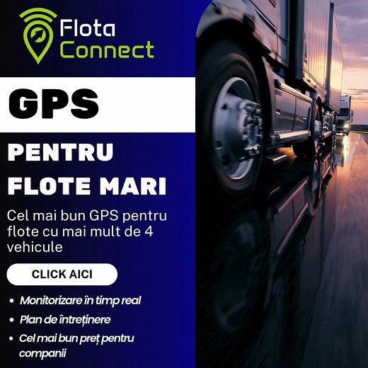 Gestionează-ți flota mai inteligent. Cu software-ul nostru GPS pentru flote, vezi în timp real unde sunt vehiculele tale, optimizezi rutele și reduci costurile cu combustibilul și întreținerea. 👉 Ideal pentru companii cu peste 4 vehicule. Controlează, economisește și crește eficiența flotei tale! 💡 Monitorizare live • Rapoarte automate • Suport local | Flota Connect