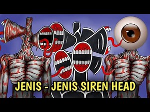 The Scariest Types of Siren Head Monsters (Trevor Henderson & Leovincible) || DRAWSTORY