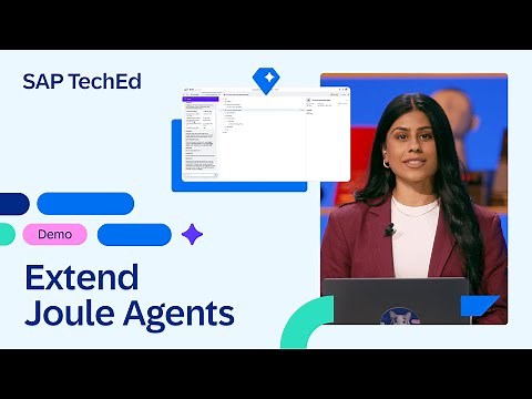 Demo: Extend Joule Agents | Build, Extend & Govern AI Agents with Joule Studio | SAP TechEd 2025