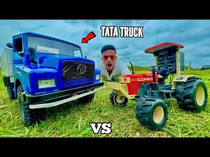RC TATA 1613 Lorry Truck Unboxing & Testing - Chatpat toy TV