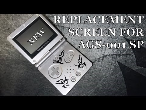 GBA SP - AGS-001 Screen Replacement | Retro Gaming How To