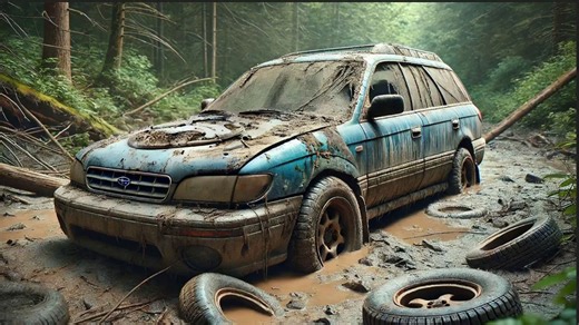 【修复】FULLY Restoration SUBARU LEGACY from 1980's _《看修复，会解压》