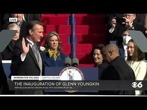 Glenn Youngkin sworn in as Virginia governor
