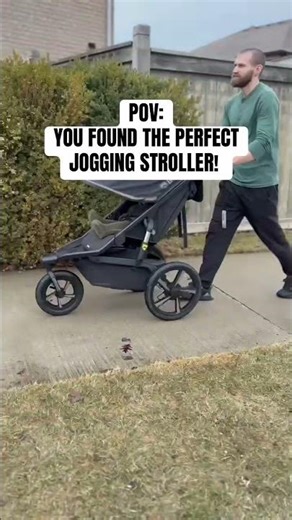 POV: you finally found the perfect jogging stroller 🏃‍♀️ BOB All-Terrain Strollers!