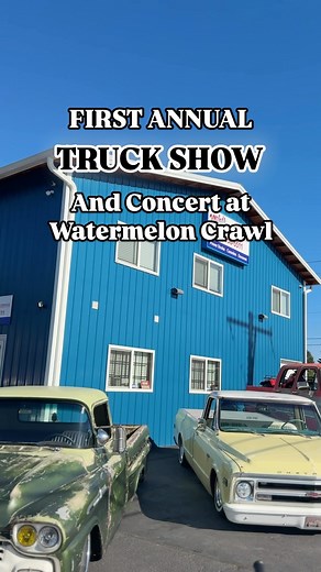 What. A. Night. 🔥🚛🎸 The first ever Truck Show & Concert at The Watermelon Crawl was an absolute blast! Classic trucks, cold drinks, and one of the best crowds we’ve ever seen. 🍉 Big thanks to Mike’s Truck & Auto for letting us use their space, and to @engineered_vintage for organizing a killer lineup of trucks—y’all made this first show something special. 🛻💯 To every truck owner who brought out your ride—thank you for showing up and showing off. And to all the folks who came to hang out, d