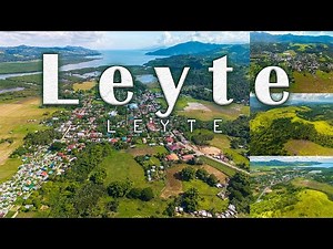 Leyte Leyte Town Center + Mountain Views | Amazing Drone Footage
