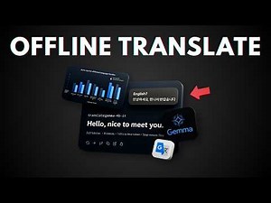 How to Get PRIVATE Offline Translator on PC with Google TranslateGemma AI