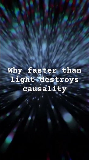 Why faster than light travel breaks causality