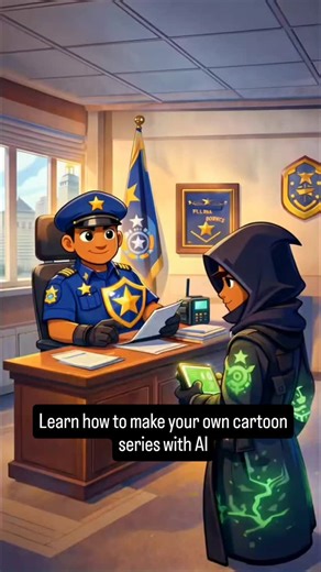 Ghostworks PR on Instagram: "Dm us for more info #howtomakeaivideos #cartoons"