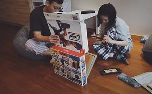 阿May的VLOG 23 和阿貌一起玩Nintendo Switch LABO ROBOT KIT