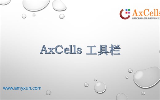 AxCells 工具栏说明