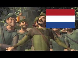 Shrek - merry men Robin hood - song (Dutch)